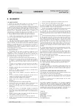 Preview for 13 page of Optimus UMX-MC6 Operating Instructions Manual