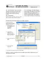 Preview for 25 page of Optimus UP-127ETH Operating Instructions Manual