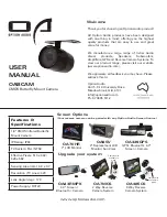 Option Audio OABCAM User Manual предпросмотр