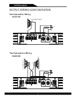 Предварительный просмотр 8 страницы Option Audio OAX2000 Owner'S Manual