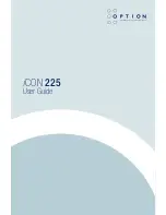 Option Wireless Technology Icon 225 User Manual preview