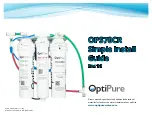 Предварительный просмотр 1 страницы OptiPure 164-01502 Simple Install Manual