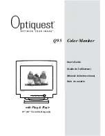 Preview for 1 page of Optiquest Optiquest Q95 User Manual