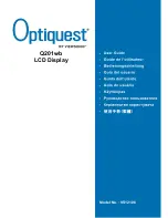 Optiquest Q201wb VS12106 User Manual preview