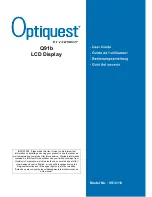 Optiquest Q91b User Manual preview