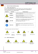 Preview for 9 page of Optium OPTI drill DH 40CT Operating Manual