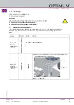 Preview for 87 page of Optium OPTI drill DH 40CT Operating Manual