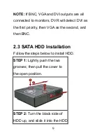 Preview for 9 page of Optiva QDH 04 User Manual