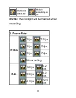 Preview for 22 page of Optiva QDH 04 User Manual