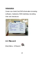 Preview for 49 page of Optiva QDH 04 User Manual