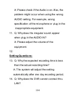 Preview for 104 page of Optiva QDH 04 User Manual