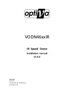 Предварительный просмотр 1 страницы Optiva VODN4623IR Installation Manual