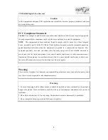 Preview for 2 page of Optiva VTDVR5100 Tytanium DVR series Installation & User Manual