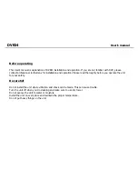 Preview for 3 page of Optiview DVRJ4 User Manual