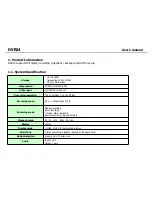 Preview for 4 page of Optiview DVRJ4 User Manual