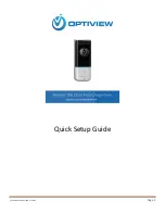 Optiview IPVDW Quick Setup Manual preview