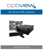 Optiview VR series Quick Start Manual предпросмотр