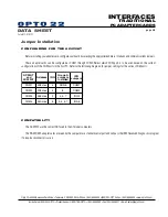 Preview for 3 page of OPTO 22 AC422AT Datasheet