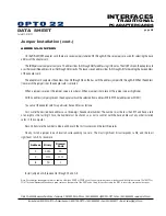 Preview for 5 page of OPTO 22 AC422AT Datasheet