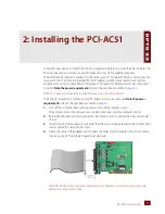 Предварительный просмотр 9 страницы OPTO 22 PCI-AC51 User Manual