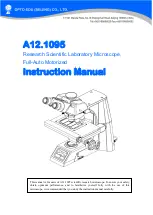 OPTO-EDU A12.1095 Instruction Manual предпросмотр