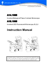 Предварительный просмотр 1 страницы OPTO-EDU A14.1065 Instruction Manual