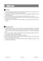 Preview for 2 page of OPTO-EDU A23.1502 Series Instruction Manual