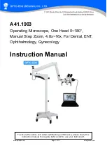 Preview for 1 page of OPTO-EDU A41.1903 Instruction Manual