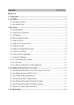 Preview for 2 page of OPTO-EDU EX31 Series Instructions Manual