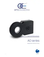 Preview for 1 page of opto engineering AO series Instruction Manual