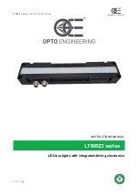 Preview for 1 page of opto engineering LTBRZ3-C Series Instruction Manual