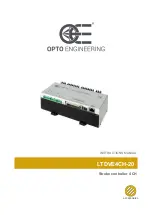 opto engineering LTDVE4CH-20 Instruction Manual preview