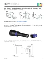 Preview for 11 page of opto engineering MACHINE VISION LAB KIT Quick Start Manual