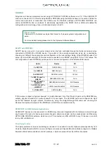 Preview for 17 page of Optocore V3R-TP Operating Manual
