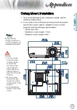 Предварительный просмотр 83 страницы Optoma 15000L Manual