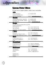 Предварительный просмотр 84 страницы Optoma 15000L Manual