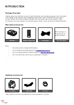 Preview for 8 page of Optoma 3600ANSI User Manual