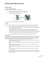 Preview for 17 page of Optoma 4K500 User Manual