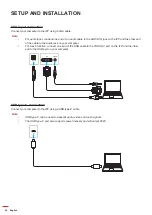 Preview for 24 page of Optoma 5 Series User Manual