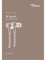 Preview for 1 page of Optoma BE Sport3 User Manual