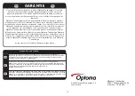 Preview for 10 page of Optoma BM-9004U Instruction Manual