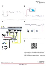 Optoma CS200T Basic User Manual preview