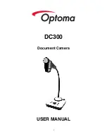 Optoma DC300 User Manual preview