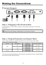 Preview for 12 page of Optoma DC455 User Manual