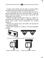 Preview for 3 page of Optoma DE-GWII9106E Instructions Manual