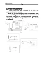 Предварительный просмотр 4 страницы Optoma DE-GWII9106E Instructions Manual