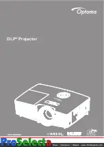 Предварительный просмотр 1 страницы Optoma DH1011i User Manual