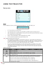 Preview for 36 page of Optoma DH1011i User Manual