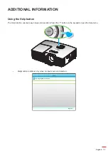 Предварительный просмотр 73 страницы Optoma DH1011i User Manual