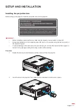 Предварительный просмотр 17 страницы Optoma DLP ZU1700 User Manual